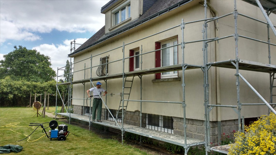 Travaux de façades